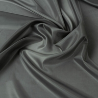 Курточная ткань Таффета Т190 WR/PU1000 60гр/м2 темно серый ширина 150 см